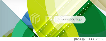 Vector circular abstract background 43317965