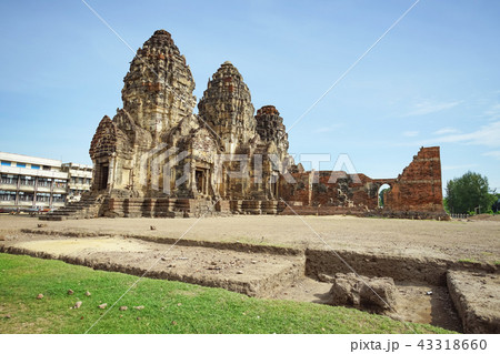 Phra Prang Sam Yod in Lop Buri province, Thailand. Phra Prang Sam Yod in Lop Buri province, Thailand. 43318660