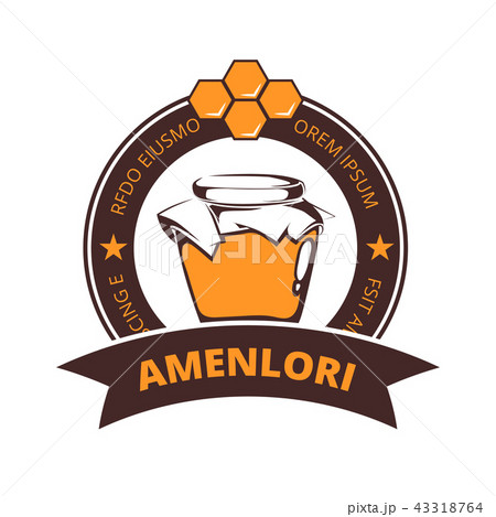 Beekeeper, honey vector logo, badge Beekeeper, honey vector logo, badge 43318764