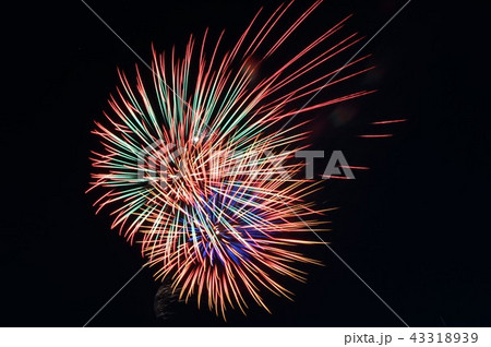 極彩色の打ち上げ花火の光(武蔵村山市観光納涼花火大会) 極彩色の打ち上げ花火の光(武蔵村山市観光納涼花火大会) 43318939