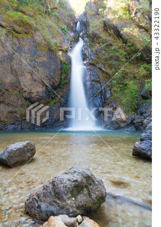 Waterfall in national park. 43322190
