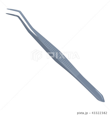 Colorful cartoon tweezers 43322382