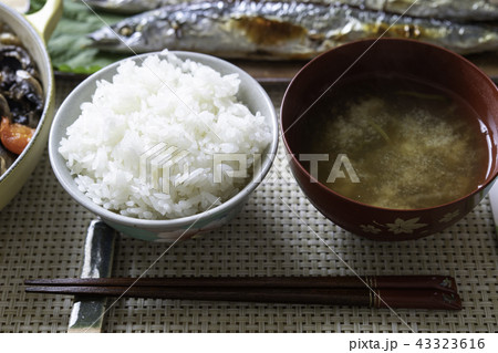 秋刀魚の塩焼き定食 43323616