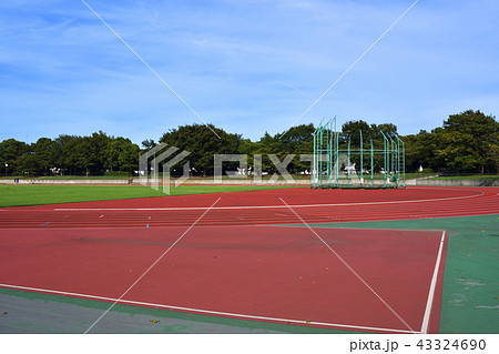 陸上競技場のフィールド 43324690