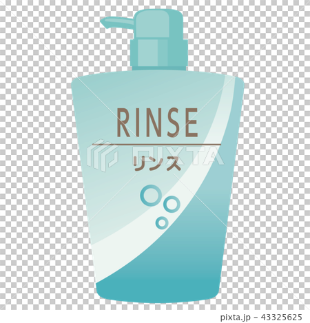 リンス　シャンプー　イラスト 43325625