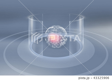 Blockchain earth globe inside cylindrical Blockchain earth globe inside cylindrical 43325906