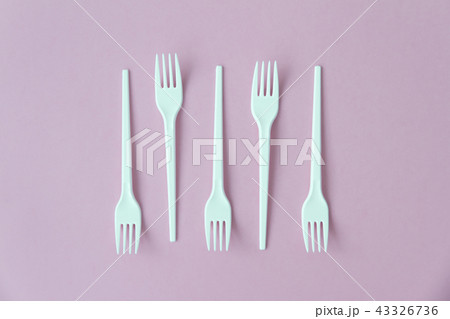 Fork Flat Lay Pattern 43326736
