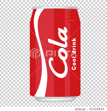コーラ ジュース 缶ジュース イラストのイラスト素材 43326824 Pixta