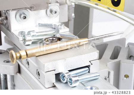Close up shot of industrial equipment Close up shot of industrial equipment 43328823
