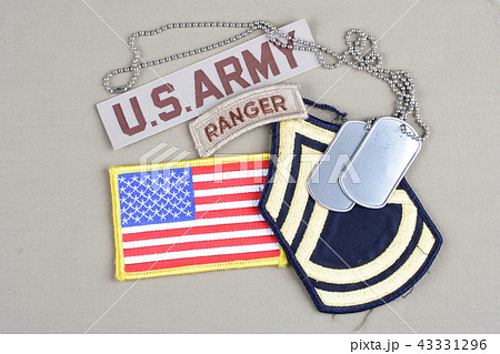 US ARMY Sergeant First Class rank patch 43331296