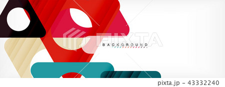 Circle and triangle abstract background Circle and triangle abstract background 43332240