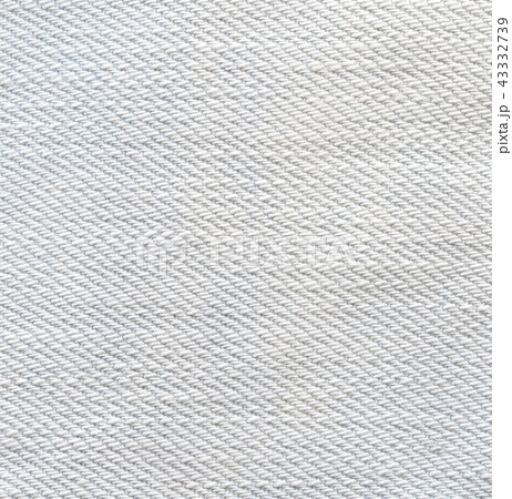 Light jeans texture background. White color canvas 43332739