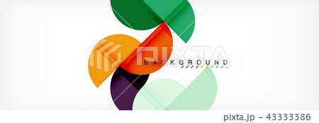 Circle modern geometrical abstract background illustration Circle modern geometrical abstract background illustration 43333386