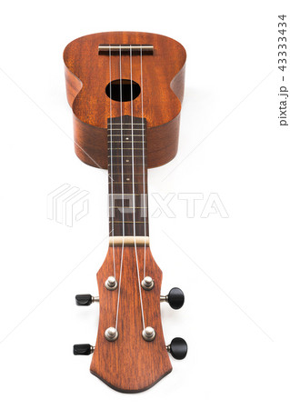 ukelele on white background 43333434