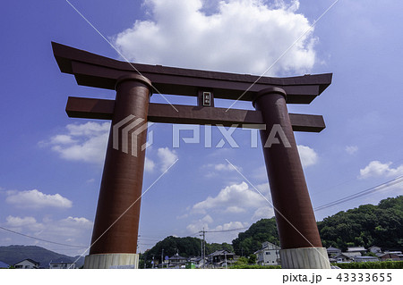 最上稲荷　大鳥居 43333655