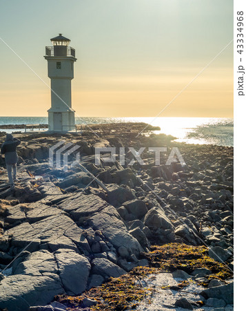 Old inactive Arkranes lighthouse, Iceland 43334968