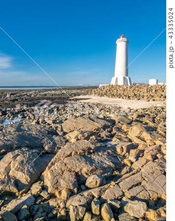 New active Akranes lighthouse, Iceland 43335024