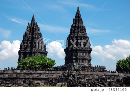 Prambanan temple near Yogyakarta on Java island Prambanan temple near Yogyakarta on Java island 43335166
