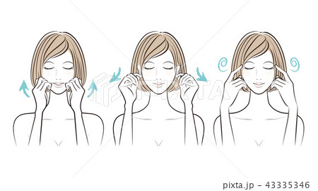 女性の表情 43335346