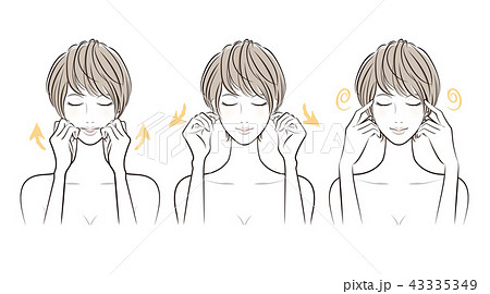 女性の表情 女性の表情 43335349