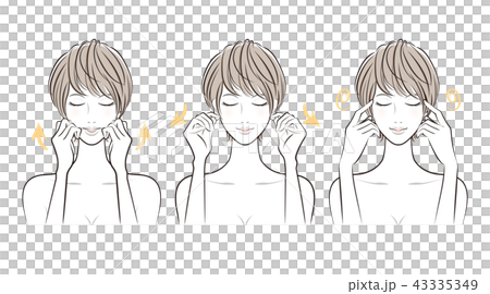 Female facial expression 43335349