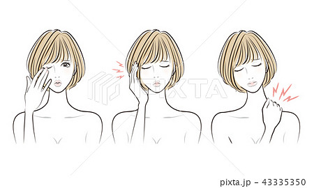 女性の表情 43335350