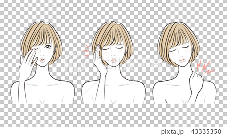 女性の表情 43335350