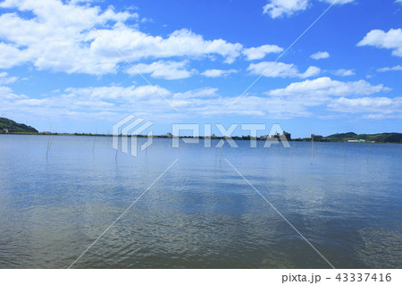 東郷湖_鳥取県湯梨浜町 東郷湖_鳥取県湯梨浜町 43337416