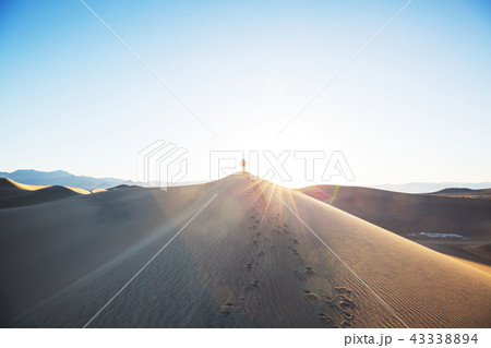 Sand dunes in California 43338894