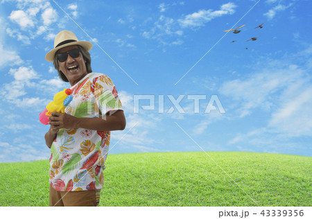 Summer water festival holiday concept 43339356
