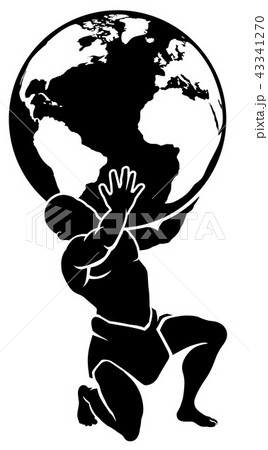 Atlas Titan Holding Globe Atlas Titan Holding Globe 43341270