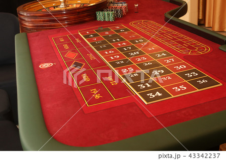 People play casino games croupier dealer focus 43342237