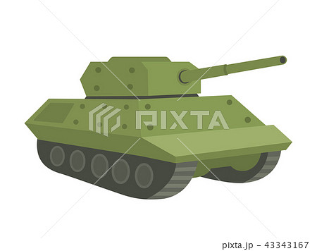 戦車のイラスト素材