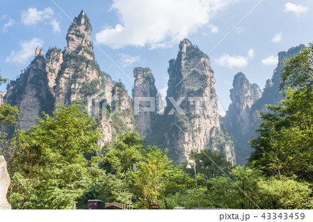 Mountain landscape zhangjiajie national park china 43343459