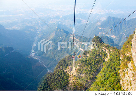 Mountain landscape zhangjiajie national park china 43343536