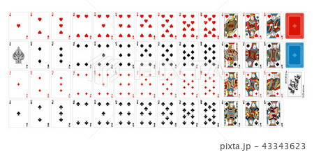 Playing Cards Deck Full Complete 43343623