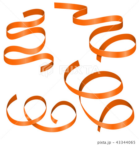 Orange streamers 43344065