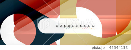 Abstract geometric background. Modern overlapping triangles. Unusual color shapes for your message Abstract geometric background. Modern overlapping triangles. Unusual color shapes for your message 43344158
