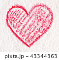 Red heart 43344363