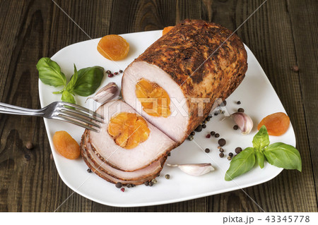 tasty homemade ham 43345778