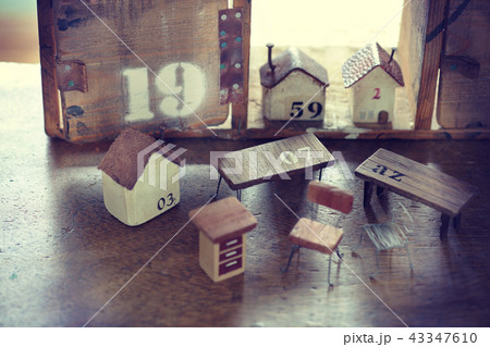 DIYイメージ　ステンシルプレート 43347610