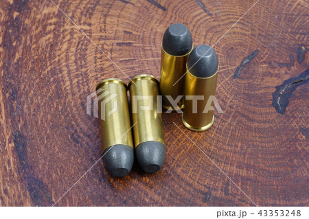 The .45 Revolver cartridges Wild West period 43353248