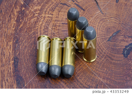The .45 Revolver cartridges Wild West period 43353249