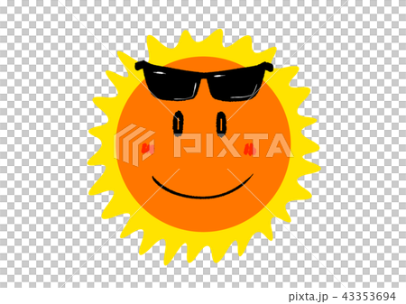 サングラスをかけた太陽 43353694
