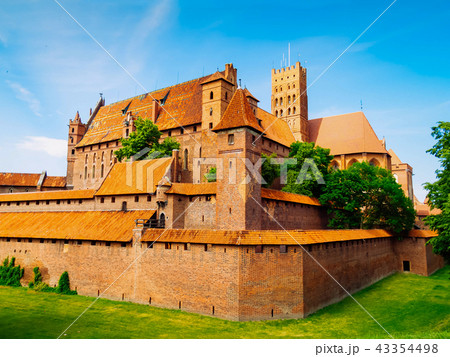 medieval castle in Malbork medieval castle in Malbork 43354498