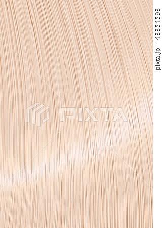 Realistic blond straight hair background Realistic blond straight hair background 43354593