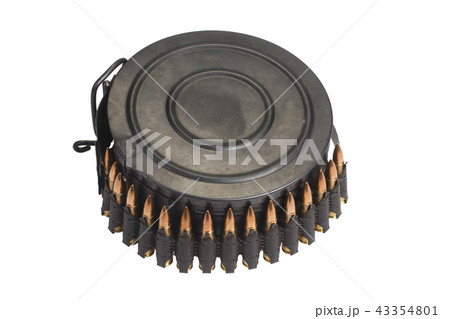 RPD-44 round ammunition box with machine-gun belt 43354801