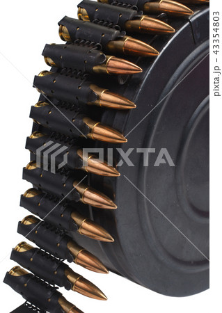 RPD-44 round ammunition box with machine-gun belt 43354803