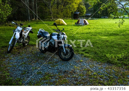 キャンプツーリング 43357356