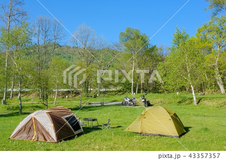 キャンプツーリング 43357357
